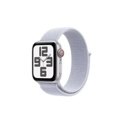 Apple Watch SE GPS + Cellular 40mm Alu tok, Cold Sport szíj (ezüst)