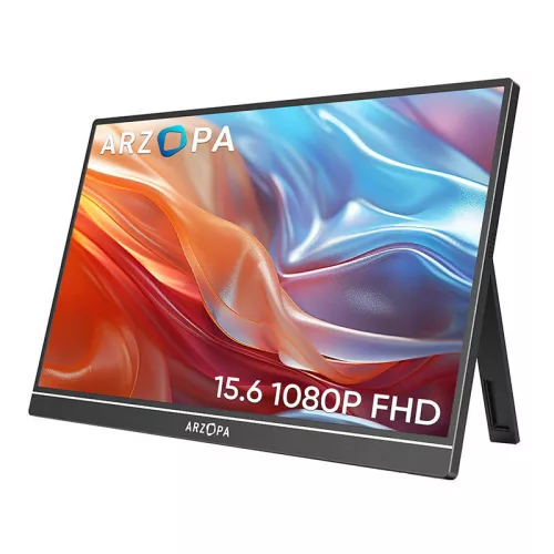 Arzopa 15,6" Hordozható Monitor /USB-C Csatlakozás (A1)