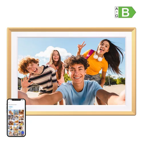 Arzopa D14 Golden digitális képkeret - arany