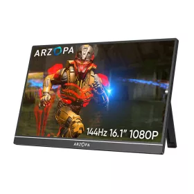   Arzopa Hordozható 16,1" Full HD Monitor /USB-C Csatlakozó (Z1F)