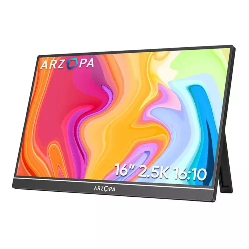 Arzopa 16 " Hordozható Monitor /USB-C Csatlakozás (Z1RC)
