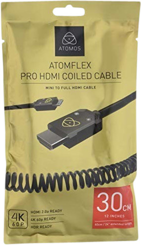 Atomos 4K60Hz Mini HDMI -HDMI Kábel 30cm -(60 cm-es meghosszabbított)