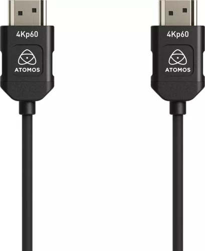 Atomos 4K60p HDMI szilikon kábel Full HDMI - Full HDMI (45cm, fekete)