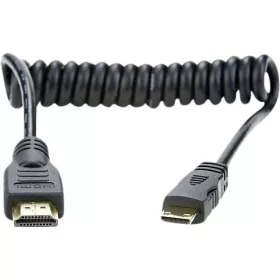 Atomos Tekercselt Mini HDMI - HDMI Kábel - 30cm