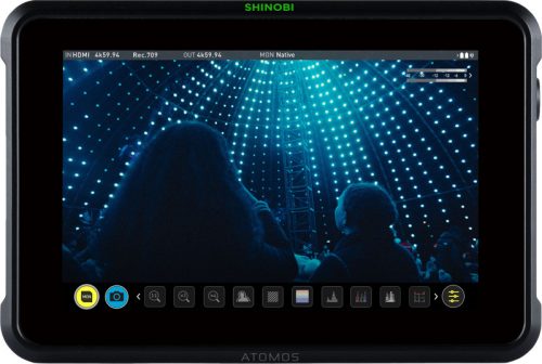 Atomos Shinobi 7 - 7” 4K HDMI és SDI HDR HDR fotó- és videomonitor