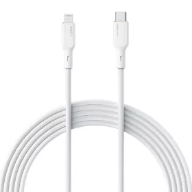  Aukey - 1m USB-C Lightning Kábel, 27W (Fehér) (CB-SCL1 White)