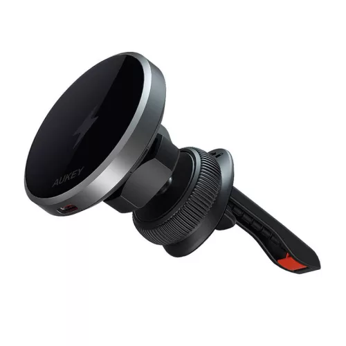 Aukey Autós Telefontartó És 15W Qi2 Vezeték Nélküli Töltő (HD-MC13)