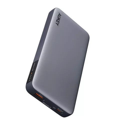 Aukey 10000mAh 30W (Szürke) Powerbank Gyorstöltéssel (PB-Y41)