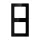 Avatto Dual Keretes (Fekete) Aljzat (N-TS10-Frame-B2)