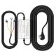Azdome HW03L hardwire tápegység átalakító készlet, Micro USB (fekete)
