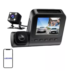  Azdome V600-3CH tripla kamerás Full HD autós menetrögzítő vidókamera