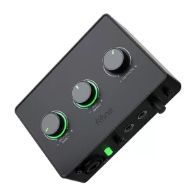   Fifine Ampli 1 USB hanginterfész (mikrofon és hangszer bemenet) - fekete