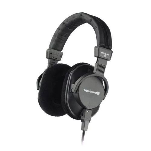 Beyerdynamic DT 250 80 Ohm vezetékes over-ear fejhallgató – Detachable kábel (fekete)