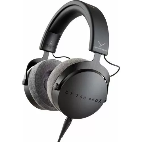 Beyerdynamic DT 700 PRO X vezetékes over-ear stúdió fejhallgató cserélhető mini-XLR kábellel (fekete)