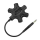 Budi 3,5mm AUX Mini Jack Elosztó Adapter (123)