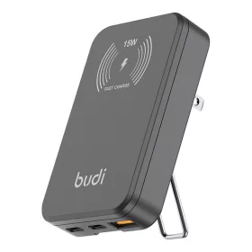   Budi Vezeték Nélküli Töltő 2xUSB-C/30W És 1xUSB-A/18W Magsafe 15W (336)