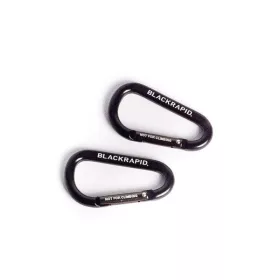   BlackRapid Carabiner 2 db - Fotós Heveder Kiegészítő - Fekete