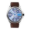 Blitzwolf BW-AT3 (Barna leather) Okosóra -Smartwatch