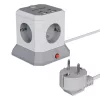 BlitzWolf Multifunkciós Asztali Töltő És Elosztó 4x230V, 2xUSB-A, 2xUSB-C (48544)