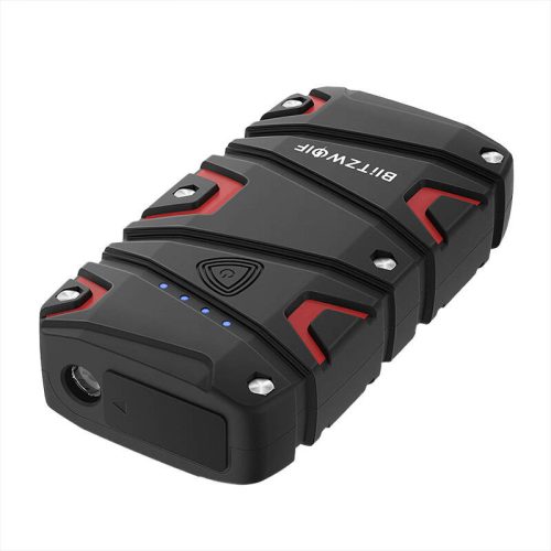 BlitzWolf BW-JS1 Jump Starter Powerbank–autóindító és hordozható töltő , 12000mAh 800A (Fekete)