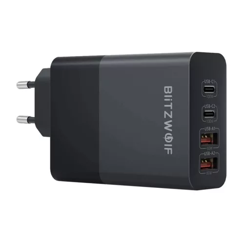 BlitzWolf BW-S29 hálózati töltő 120W - fekete