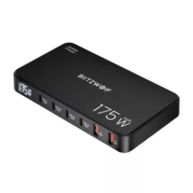   BlitzWolf BW-S30 6 az 1-ben töltőállomás 4xUSB-C 2xUSB 175W