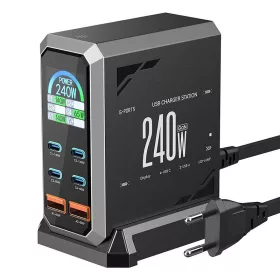 BlitzWolf BW-S31 hálózati töltő 2xUSB-A 4xUSB-C PD 240W