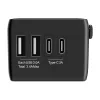 BlitzWolf BW-TA1 4 az 1-ben utazóadapter - 2x USB + USB-C + PD 20W