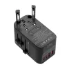 BlitzWolf BW-TA2 5 az 1-ben utazóadapter - 2x USB PD + 2× USB-C QC + USB-C GaN 100W