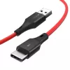 BlitzWolf USB-C Gyorstöltőkábel 1,8m (Piros) (BW-TC15-Red)