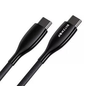 BlitzWolf 100W USB-C Töltőkábel, 1.8m, 5A (BW-TC24-6ft)