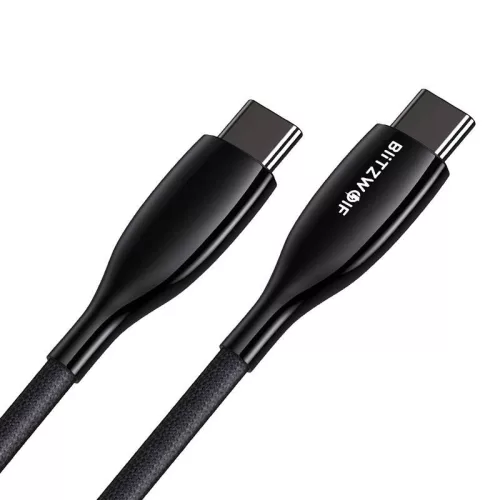 BlitzWolf 100W USB-C Töltőkábel, 1.8m, 5A (BW-TC24-6ft)
