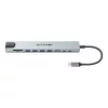 BlitzWolf 10in1 USB-C Dokkolóállomás (Ezüst) (BW-TH5)