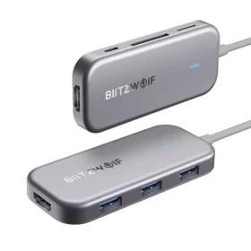 BlitzWolf 7in1 USB-C HUB HDMI És PD (BW-TH5)