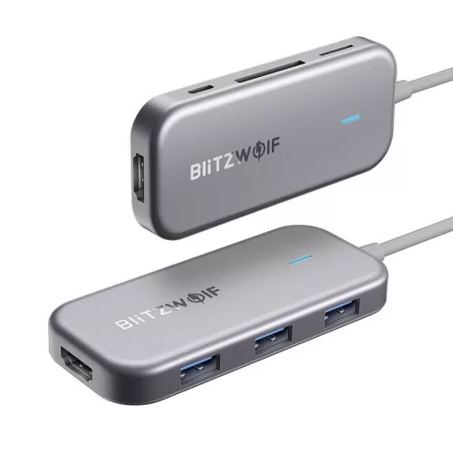 BlitzWolf 7in1 USB-C HUB HDMI És PD (BW-TH5)