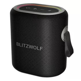   Blitzwolf BW-WA8 RGB Bluetooth vezeték nélküli hangszóró (Fekete)
