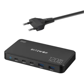 BlitzWolf 5in1 120W Hálózati Töltő (BW-i100)