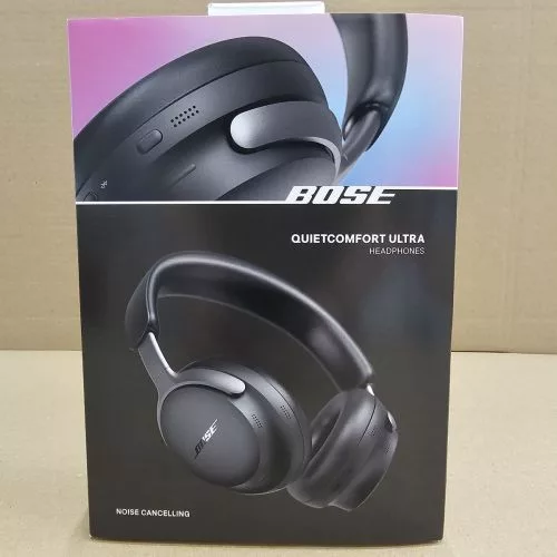 [Outlet A kategória] Bose QuietComfort Ultra vezeték nélküli over-ear fejhallgató – Active Noise Cancellation, BT 5.3 (fekete)
