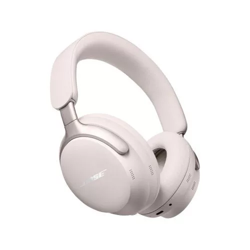Bose QuietComfort Ultra vezeték nélküli over-ear fejhallgató – Active Noise Cancellation, BT 5.3 (fehér)