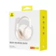 Baseus fülhallgató Bluetooth Bass 35 Max vezeték nélküli fejhallgató BT 5.3 (fehér)
