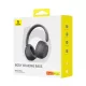 Baseus fejhallgató Bluetooth Bass 35 Max vezeték nélküli fejhallgató BT 5.3 – PNC (szürke)