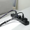 Baseus Tool Circle Velcro szíj 0.5m (fekete)