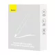 Baseus tablet érintőceruza cserélhető szilikon hegyek (12 db) – érintőceruza (Soft) (fehér)