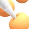 Baseus tablet érintőceruza cserélhető szilikon hegyek (12 db) – érintőceruza (Soft) (fehér)