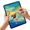 Baseus tablet érintőceruza cserélhető szilikon hegyek (12 db) – érintőceruza (Soft) (fehér)