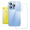 Baseus Crystal iPhone 14 Pro Max Átlátszó tok és üvegfólia