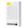 Baseus Crystal Series tok iPhone 11 Pro Max (átlátszó), edzett üvegfólia + tisztító készlet