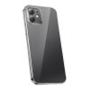 Baseus Crystal Series tok iPhone 12 (átlátszó), edzett üvegfólia + tisztító készlet