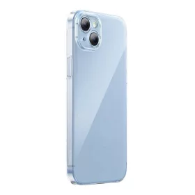   Baseus Crystal Series tok iPhone 14 Plus készülékhez + edzett üvegfólia