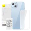 Baseus Crystal Series tok iPhone 14 Plus készülékhez + edzett üvegfólia